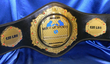 MMA championship belt